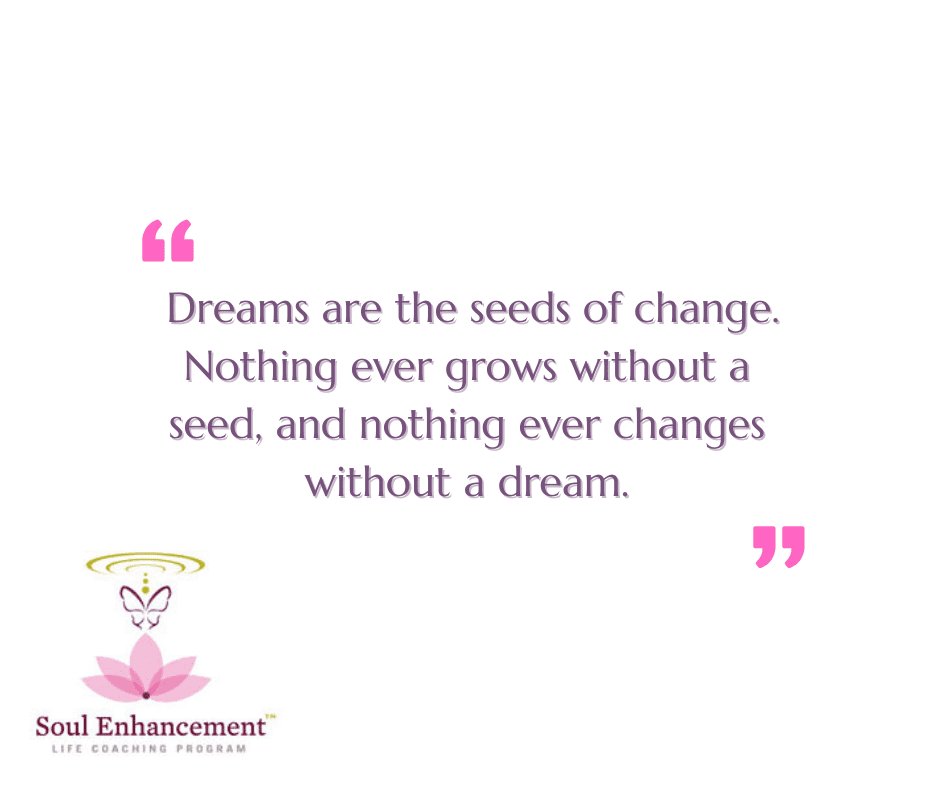 A quote about change and the seeds of change.